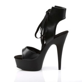 Pleaser Sandalette DELIGHT-600-14 Schwarz EU-35 / US-5