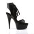 Pleaser Sandalette DELIGHT-600-14 Schwarz EU-35 / US-5