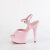 Pleaser DELIGHT-609 Plateau Sandaletten Lack Pink EU-35 / US-5