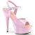 Pleaser DELIGHT-609 Plateau Sandaletten Lack Pink EU-44 / US-14