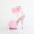 Pleaser DELIGHT-624F Plateau Sandaletten Clear Pink EU-35 / US-5