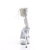 Pleaser DELIGHT-624RS Plateau Sandaletten Clear Strass Transparent Silber EU-37 / US-7