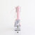 Pleaser DELIGHT-624RS Plateau Sandaletten Clear Strass Silber EU-39 / US-9