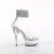 Pleaser DELIGHT-624RS-02 Plateau Sandaletten Clear Strass Transparent EU-37 / US-7