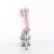 Pleaser DELIGHT-627RS Plateau Sandaletten Clear Strass Silber EU-35 / US-5