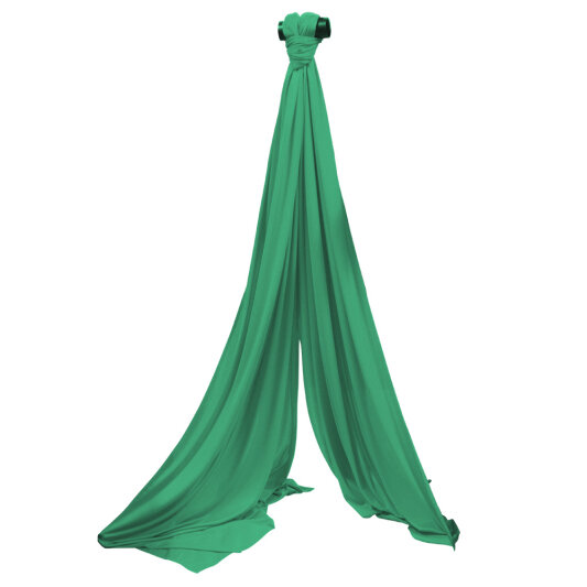 Aerial Silk Vertikaltuch Grün