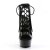 Pleaser Stiefelette DELIGHT-600-20 Schwarz EU-35 / US-5
