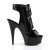 Pleaser Stiefelette DELIGHT-600-20 Schwarz EU-38 / US-8
