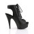 Pleaser Stiefelette DELIGHT-600-20 Schwarz EU-41 / US-11