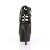 Pleaser Stiefelette DELIGHT-600-20 Schwarz EU-35 / US-5