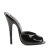 Devious DOMINA-101 Pantoletten Lack Schwarz EU-36 / US-6
