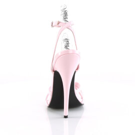 Devious DOMINA-108 Sandaletten Lack Baby Pink EU-36 / US-6