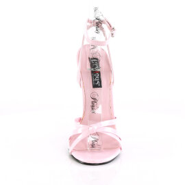 Devious DOMINA-108 Sandaletten Lack Baby Pink EU-41 / US-11