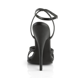 Devious DOMINA-108 Sandaletten Kunstleder Schwarz EU-35 / US-5