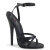 Devious DOMINA-108 Sandaletten Kunstleder Schwarz EU-35 / US-5