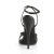 Devious DOMINA-108 Sandaletten Kunstleder Schwarz EU-35 / US-5