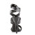 Devious DOMINA-119 Sandaletten Lack Schwarz EU-39 / US-9
