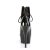 Pleaser Stiefelette DELIGHT-600-22 Schwarz EU-35 / US-5