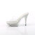 Fabulicious ELEGANT-401 Plateau Pantoletten Clear EU-36 / US-6