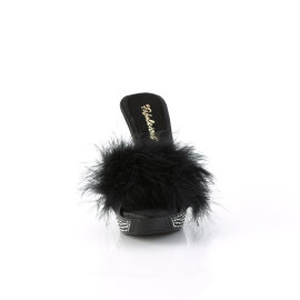 Fabulicious ELEGANT-401F Plateau Pantoletten Kunstleder...