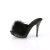 Fabulicious ELEGANT-401F Plateau Pantoletten Kunstleder Schwarz EU-36 / US-6