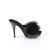 Fabulicious ELEGANT-401F Plateau Pantoletten Kunstleder Schwarz EU-36 / US-6