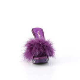 Fabulicious ELEGANT-401F Plateau Pantoletten Kunstleder...