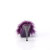 Fabulicious ELEGANT-401F Plateau Pantoletten Kunstleder Lila EU-37 / US-7