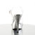 Fabulicious ELEGANT-408 Plateau Sandaletten Chrom Clear Silber EU-36 / US-6