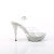 Fabulicious ELEGANT-408ABRS Plateau Sandaletten Clear Strass Transparent EU-36 / US-6