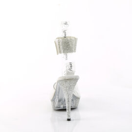 Fabulicious ELEGANT-442 Plateau Sandaletten Clear EU-37 / US-7