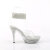 Fabulicious ELEGANT-442 Plateau Sandaletten Clear EU-37 / US-7