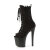 Pleaser ENCHANT-1041FS Plateau Stiefeletten Kunstleder Schwarz EU-38 / US-8