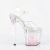 Pleaser ENCHANT-708AQUA-01 Plateau Sandaletten Clear EU-37 / US-7