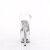 Pleaser ENCHANT-708AQUA-02 Plateau Sandaletten Clear EU-35 / US-5