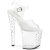 Pleaser ENCHANT-708RS Plateau Sandaletten Clear Strass Transparent EU-37 / US-7