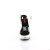 Pleaser EXCITE-608 Plateau Sandaletten Clear Schwarz EU-35 / US-5