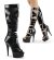 Pleaser Stiefelette DELIGHT-600-49 Schwarz EU-39 / US-9