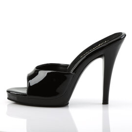 Fabulicious FLAIR-401-2 Pantoletten Schwarz EU-43 / US-13