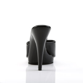 Fabulicious FLAIR-401-2 Pantoletten Schwarz EU-43 / US-13