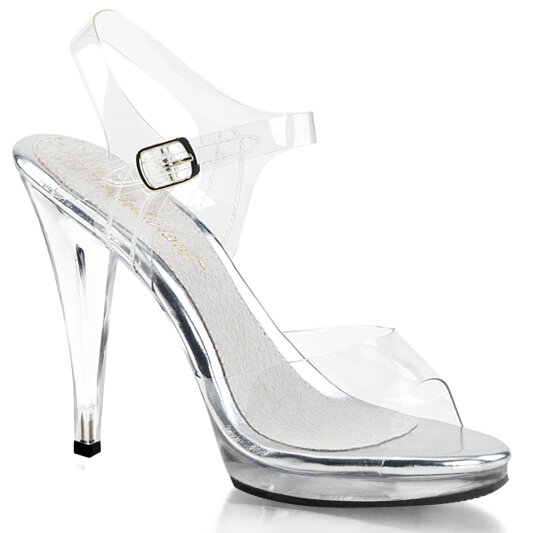 Fabulicious FLAIR-408 Sandaletten Clear EU-42 / US-12