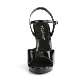 Fabulicious FLAIR-409 Sandaletten Lack Schwarz EU-41 / US-11