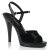 Fabulicious FLAIR-409 Sandaletten Lack Schwarz EU-42 / US-12