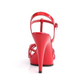 Fabulicious FLAIR-420 Sandaletten Lack Rot EU-35 / US-5