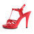 Fabulicious FLAIR-420 Sandaletten Lack Rot EU-35 / US-5