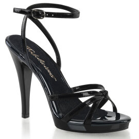 Fabulicious FLAIR-436 Sandaletten Lack Schwarz EU-35 / US-5