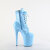 Pleaser FLAMINGO-1020 Plateau Stiefeletten Lack Blau EU-40 / US-10
