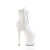 Pleaser FLAMINGO-1020 Plateau Stiefeletten Kunstleder Weiß EU-38 / US-8