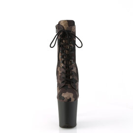 Pleaser FLAMINGO-1020CM Plateau Stiefeletten Mesh...