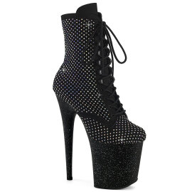 Pleaser FLAMINGO-1020RM Plateau Stiefeletten Kunstleder...